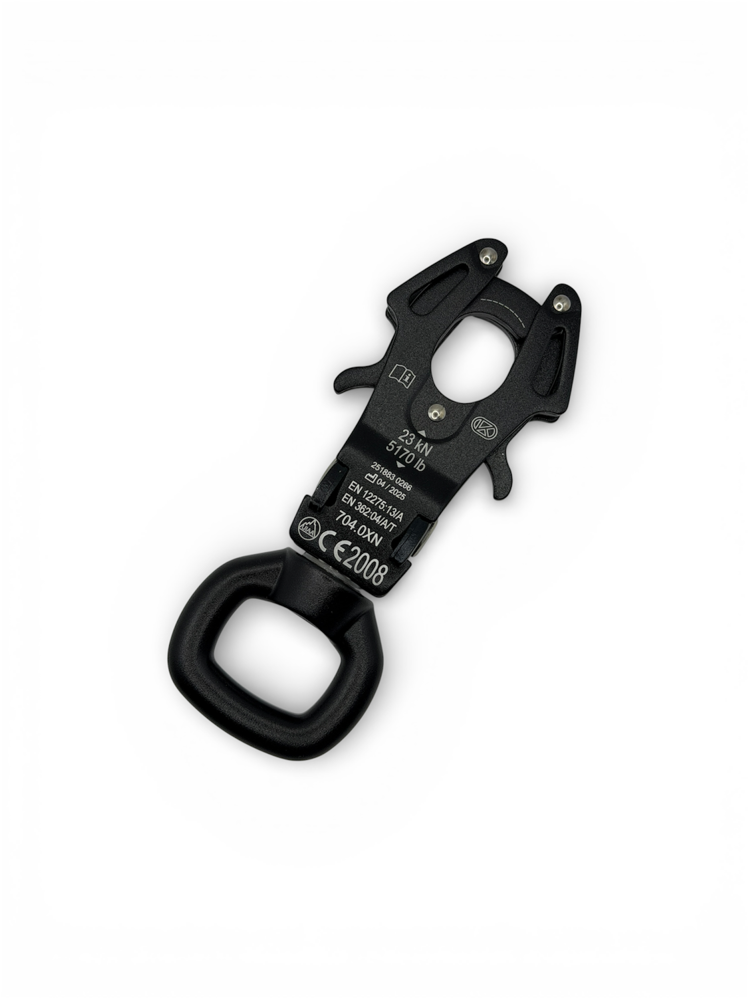 Kong Frog 360 Swivel Carabiner - Black