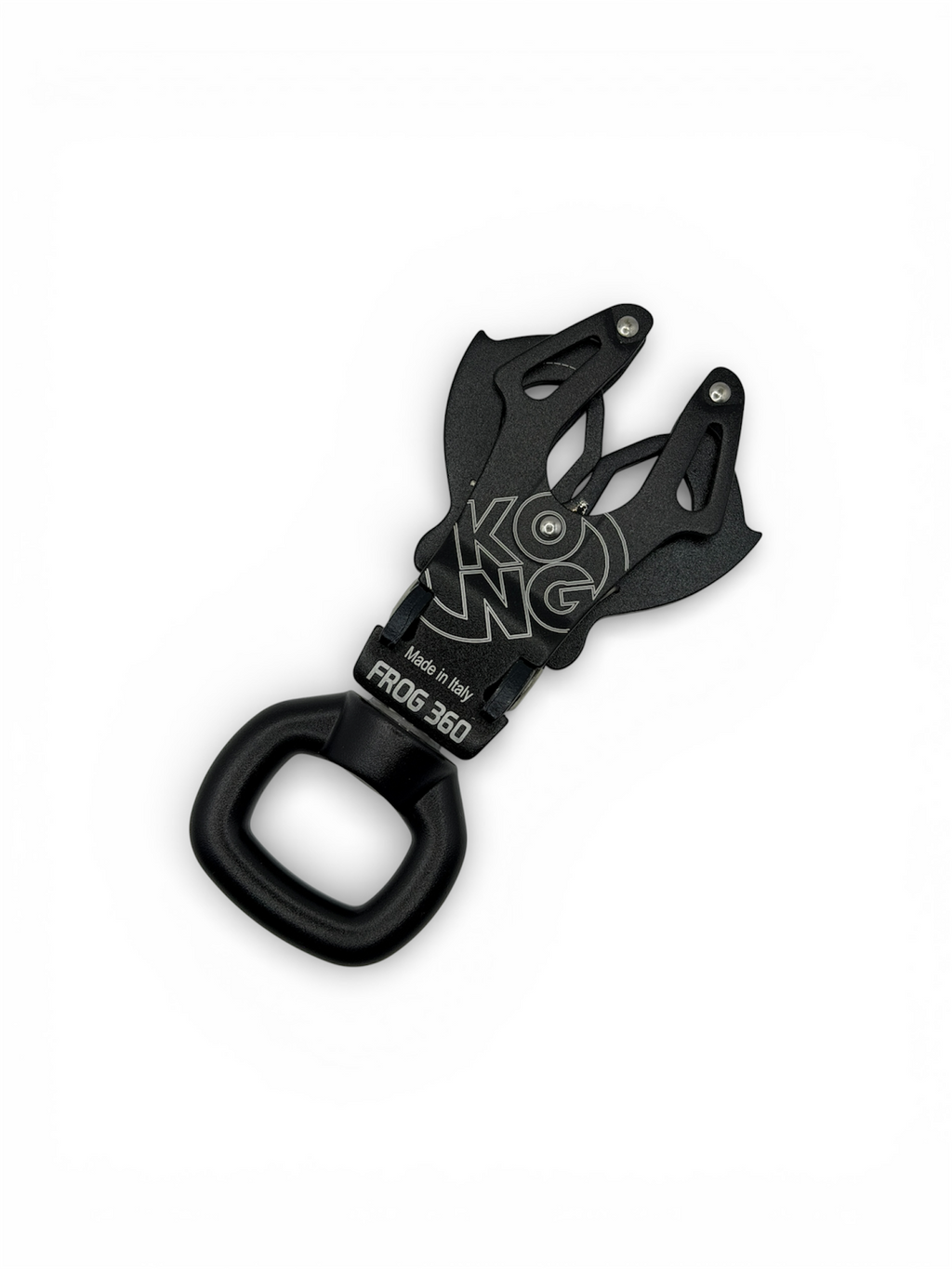 Kong Frog 360 Swivel Carabiner - Black