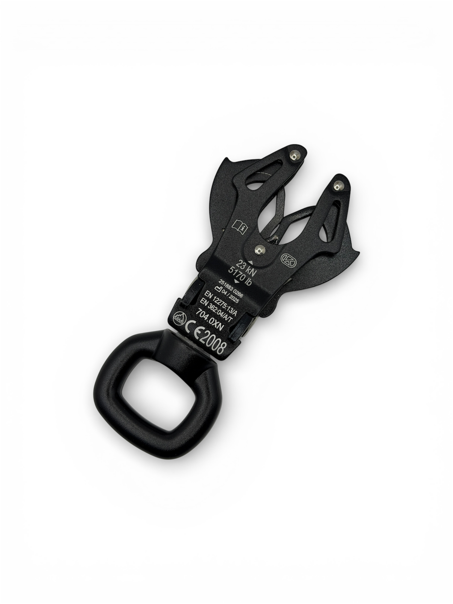 Kong Frog 360 Swivel Carabiner - Black